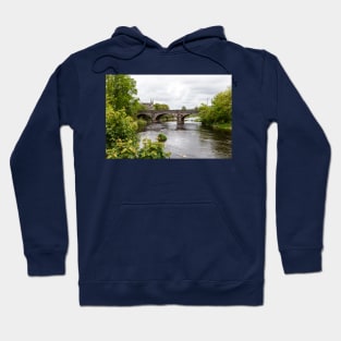 River Kent, Kendal, Cumbria, UK Hoodie